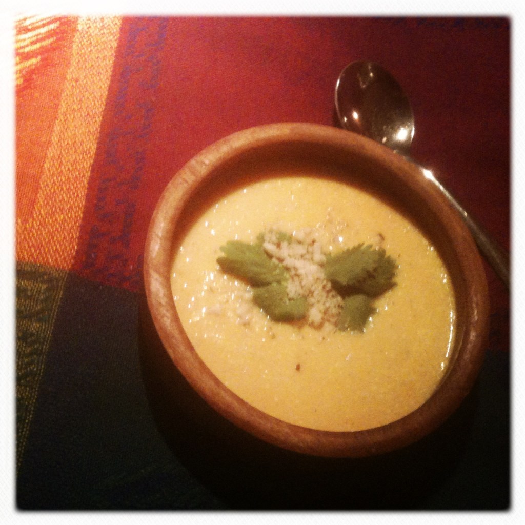 Recette //  Le potage coco butternut au garam&nbsp;masala